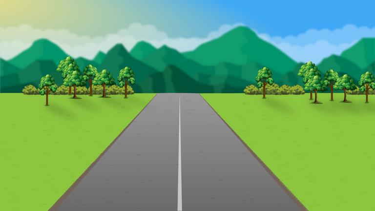What does a continuous white line in the centre of the road mean?
