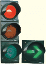 What does this traffic light mean?