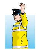 What does this Garda signal mean?